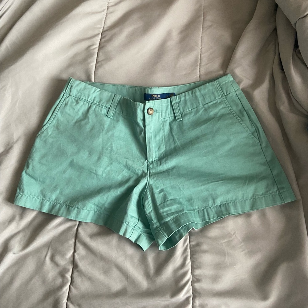 Polo Ralph Lauren low waisted pastel shorts
